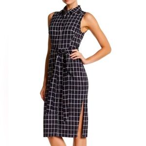 Betsey Johnson Geometric Shirt Dress Size 12
